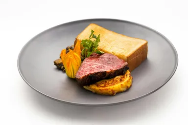 甲州牛イチボのロースト(ランチイメージ)