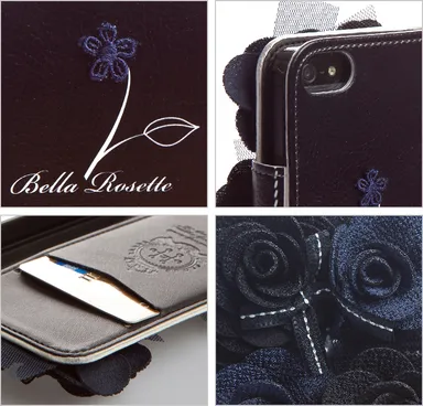 Mr.H iPhone 5/5s Bella Rosette Diary