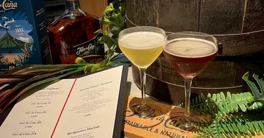 Second Chance Daiquiri(左)とRe:Spresso Martini(右)