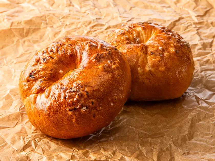 塩バターベーグル