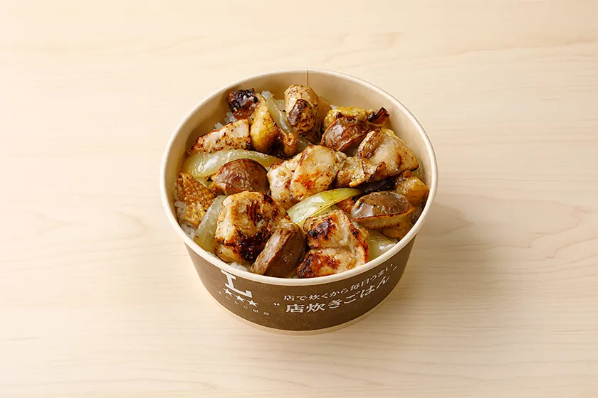 【まちかど厨房】炭火香る美唄やきとり風丼