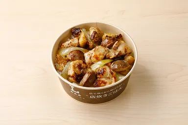 【まちかど厨房】炭火香る美唄やきとり風丼