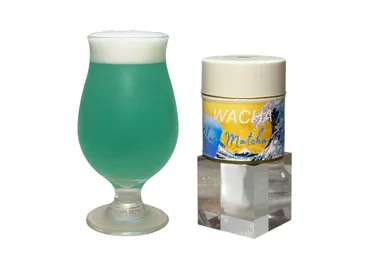 青い抹茶ビール イメージ