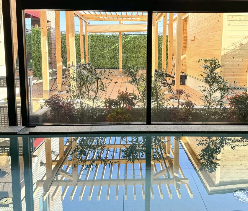 朝日を浴び贅沢な自分時間をお過ごしください