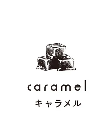 キャラメルロゴ