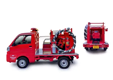 離島に寄贈する軽消防自動車(トラックタイプ・5台)
