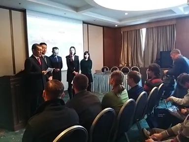 会社説明会の様子