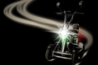 ELEMOs4 REBORN車体と走行イメージ