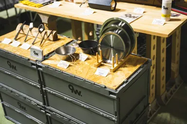 アウトドアに限らず暮らしの中でも使えるグッズがたくさん