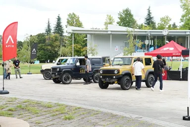 無料の外エリアでも展示やワークショップが多数！