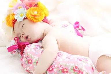 おひるねアート作品2