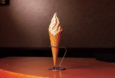 【福山黒酢 桷志田】黒酢ソフトクリーム