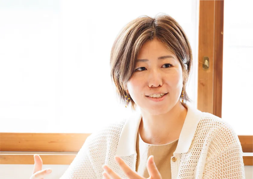 流山本町の魅力をどんどんプロジェクトや商品にしていきたいと語る手塚さん