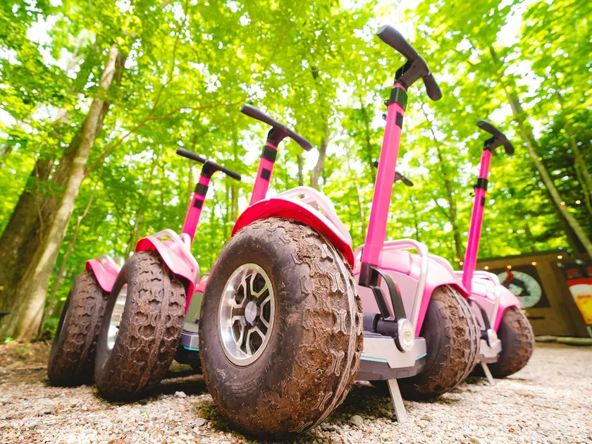 タイヤが大きく安定感あり