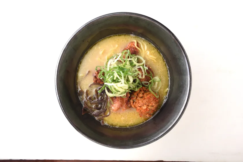 スパイシー唐揚げラーメン