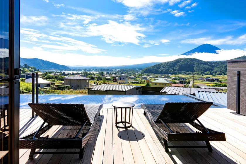スタンダードヴィラ 富士山と河口湖の眺望