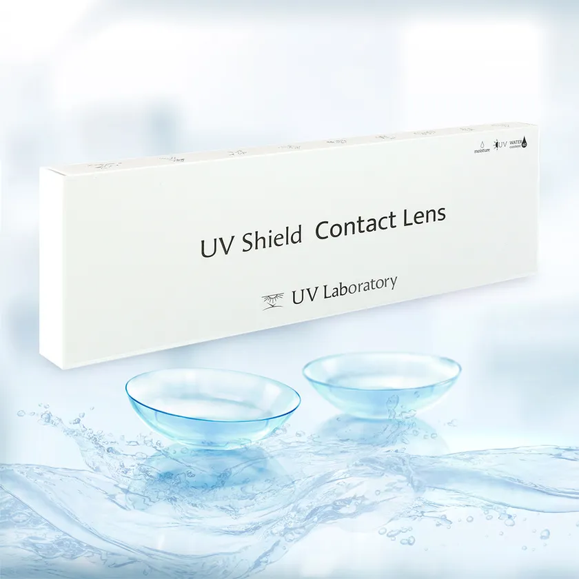 UV シールド コンタクトレンズ
