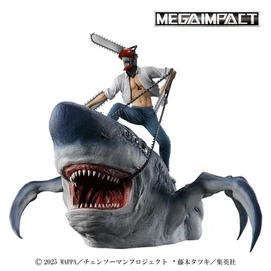 ラストワン賞：チェンソーマン＆ビーム フィギュア MEGAIMPACT