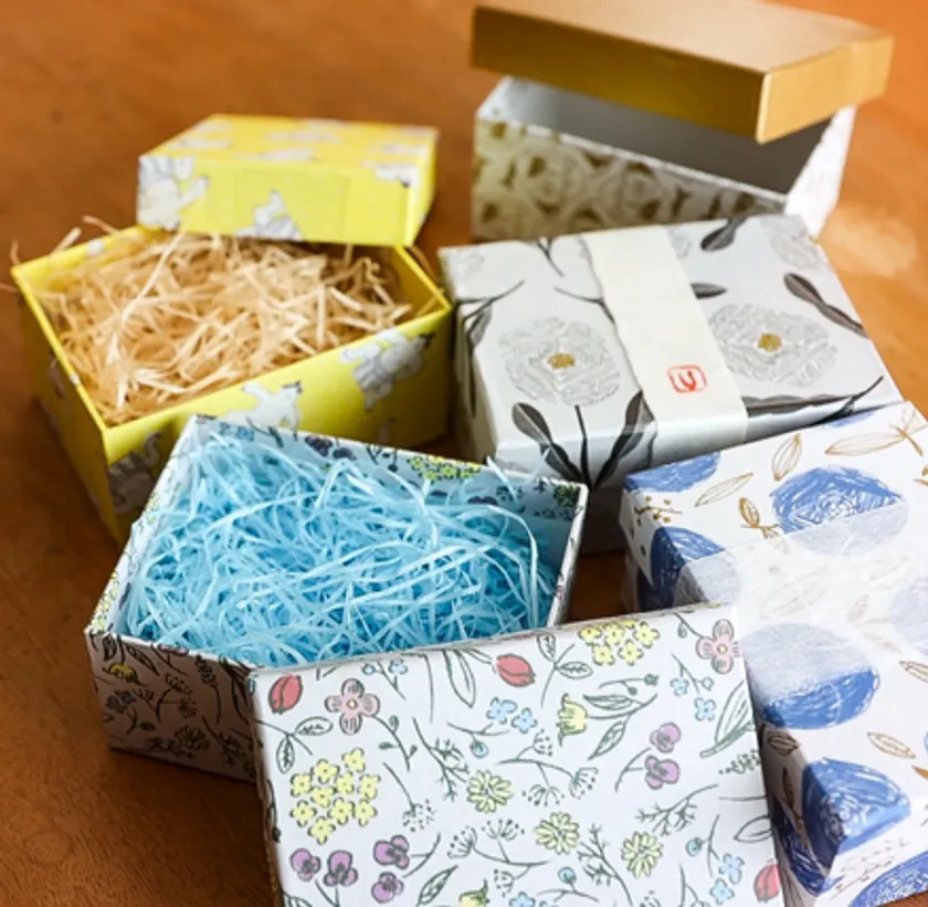 完全ハンドメイドギフトボックス「めぐり箱」