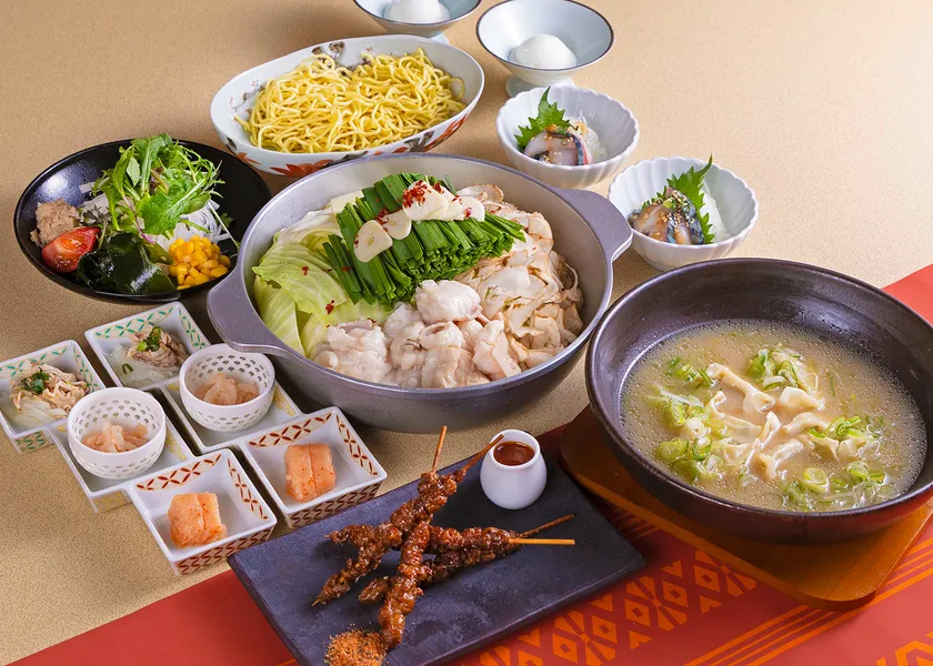 博多もつ鍋コース 吟味(イメージ)