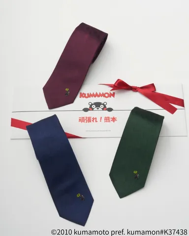 【無料】くまモンオリジナルネクタイスリーブに入れてお届け