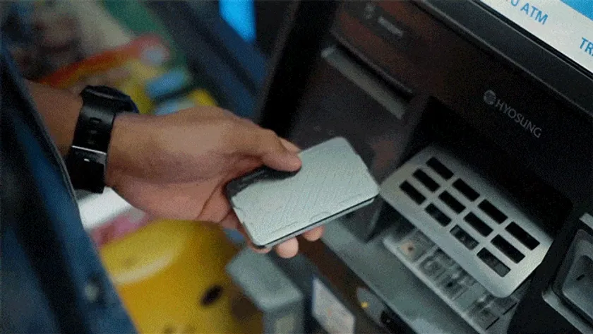 スムーズなスライド機能