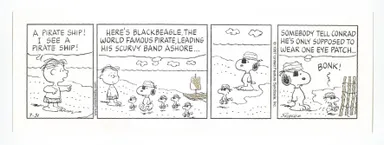 「ピーナッツ」原画　1997年7月31日 (C) Peanuts Worldwide LLC