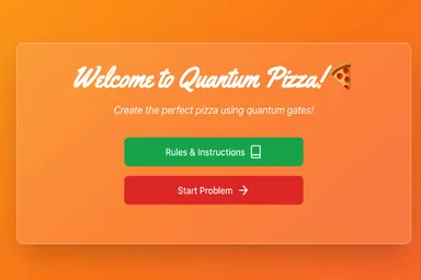 日本科学未来館のイベントで展示されたゲームアプリ“Quantum Pizza”