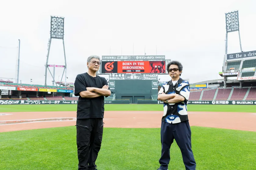 奥田と吉川_マツダスタジアム