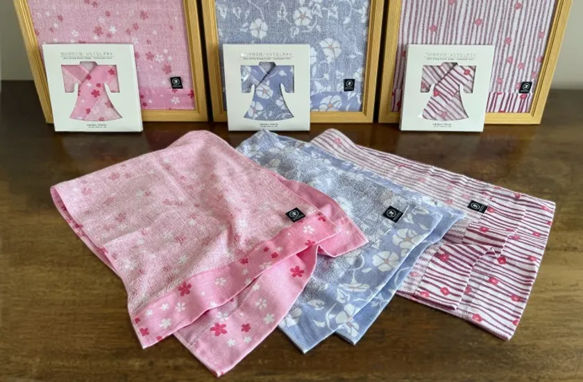 「朧染着物文様/おもてなしタオル」の商品イメージ