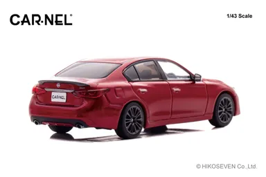 1/43 日産 スカイライン 400R “Carbon Exterior Package” (V37) 2020 Carmine Red：右後