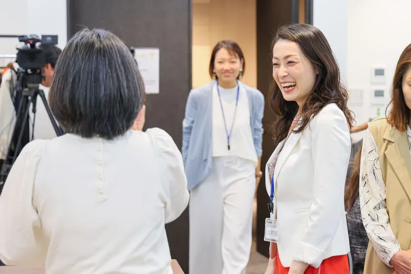 会員様との交流の様子