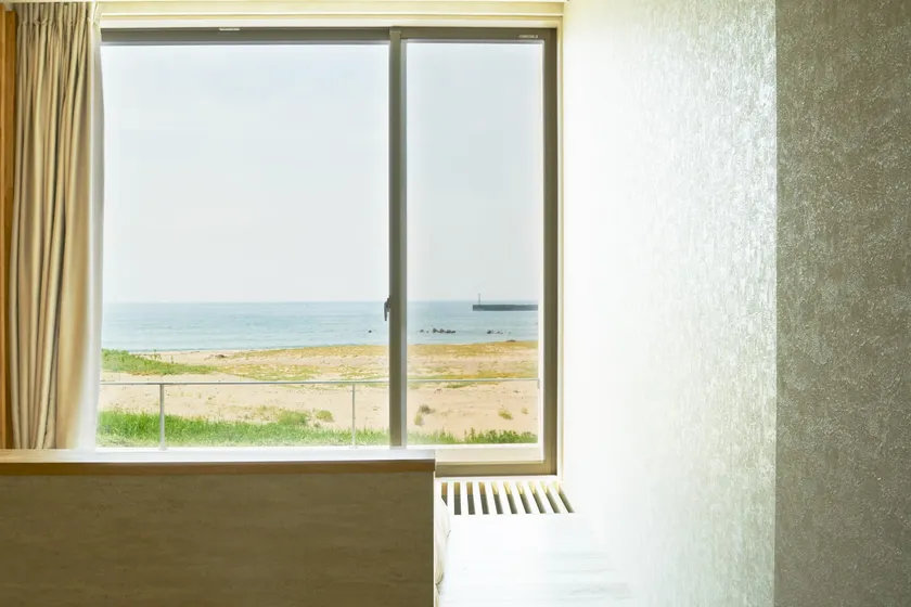 島根のオーシャンビューツインルーム