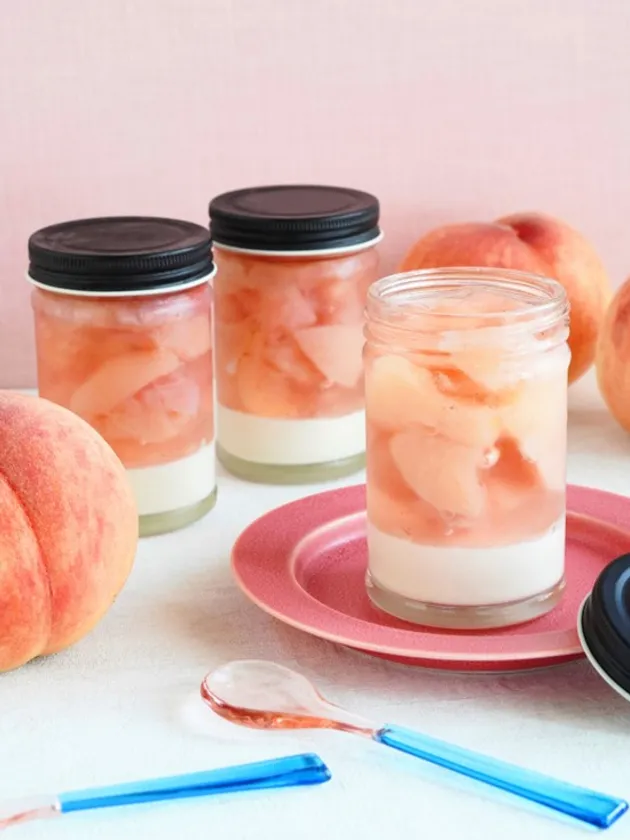 まるごと1玉 桃のご褒美パルフェ