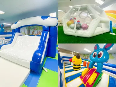 エアー遊具が豊富