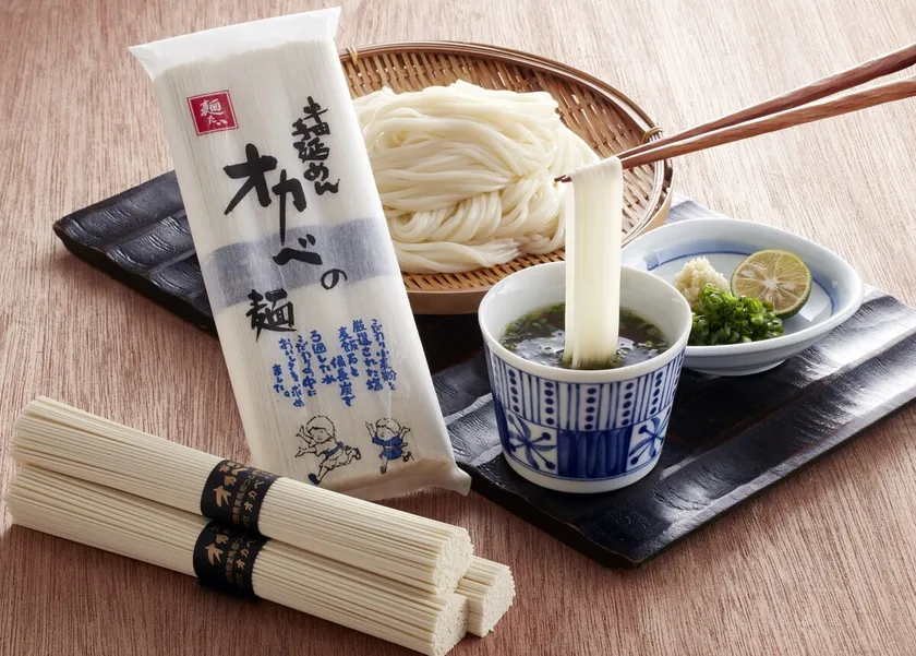 半田そうめん「オカベの麺」