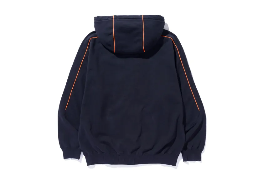 ジップ・パーカー(裏)