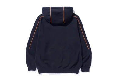 ジップ・パーカー(裏)