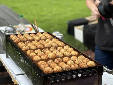 たこ焼き_イまんまるお月さまと たこ焼きの宴メージ
