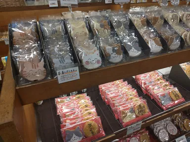 実店舗猫せんべい売場