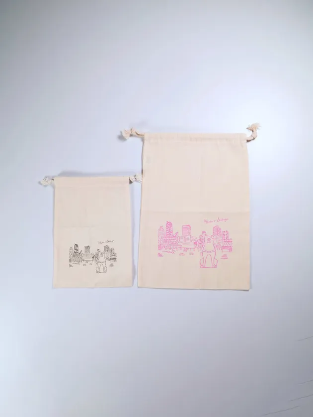 Hachi&Shibuya 巾着