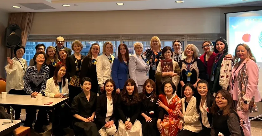 ウクライナと日本の女性リーダー交流会