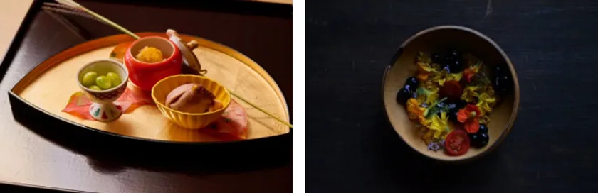 「たまの親孝行温泉宿」と「ローカル・ガストロノミー温泉宿」イメージ