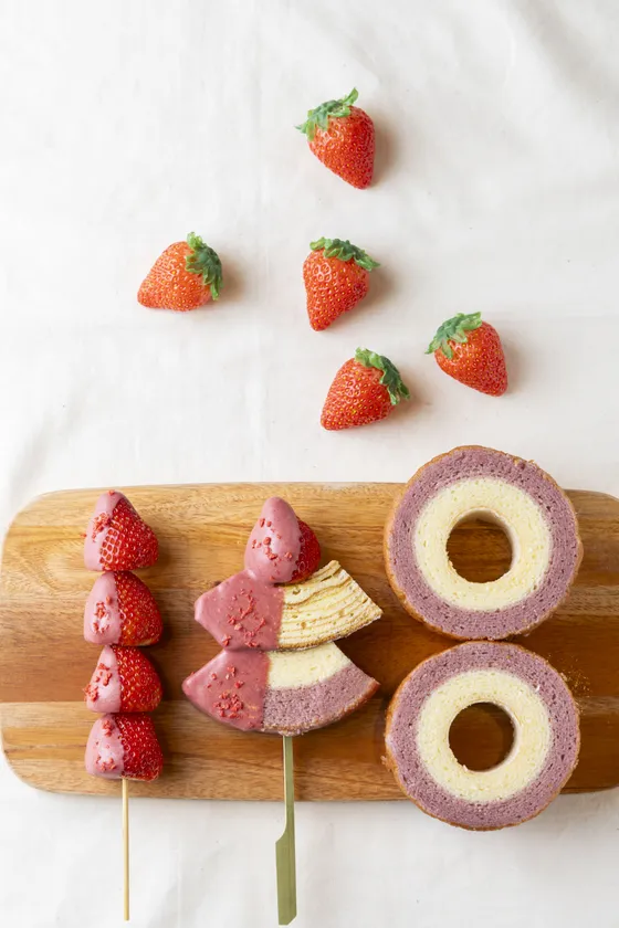 いちごチョコ串・よくばりバウム串 ※写真はイメージです