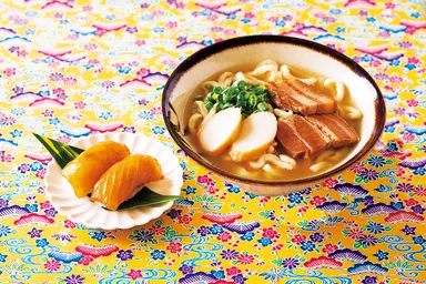 【大東そば　いちごいちえ】「大東そば＆大東すしセット」