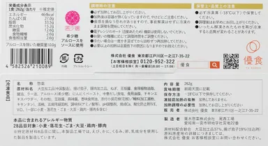 パッケージ(スリーブ)裏面