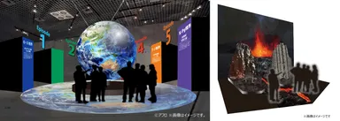 大絶滅展イメージパース