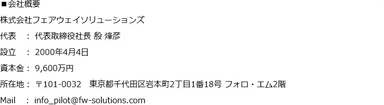 会社概要