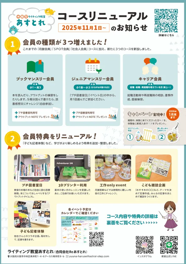 リニューアル内容