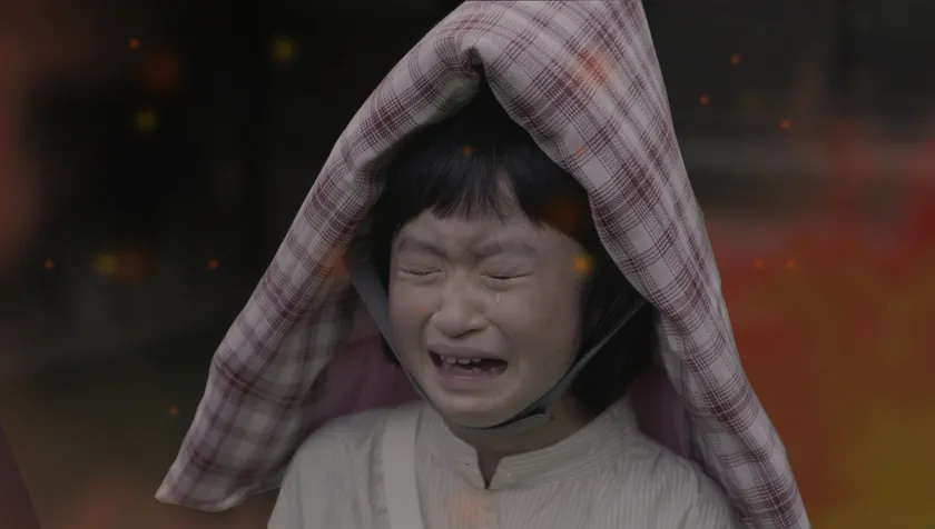 映画「命継ぐ」戦時シーン